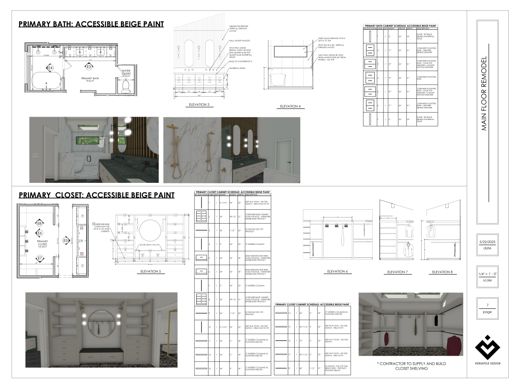 Sheet 7 — primary suite