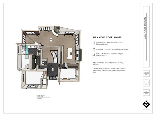 Sheet 9 — finish plan